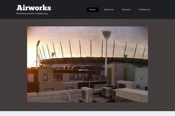 Alexandria theme site design template sample