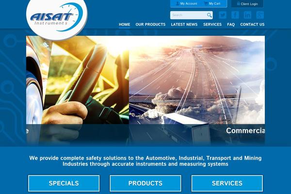 Titan theme site design template sample