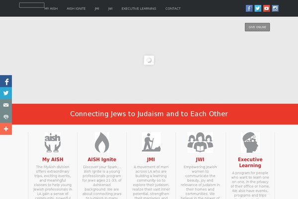 Site using Connections-widgets plugin