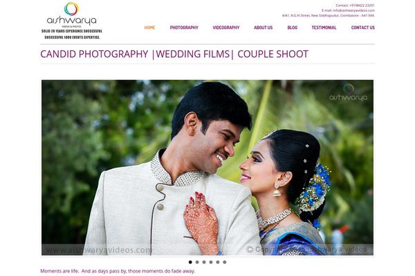 Daisho theme site design template sample