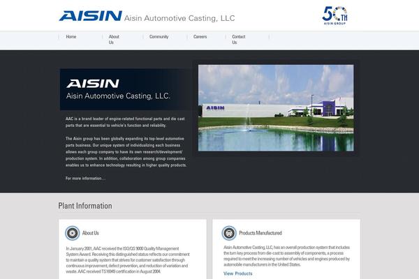 aisinauto.com site used Aisin