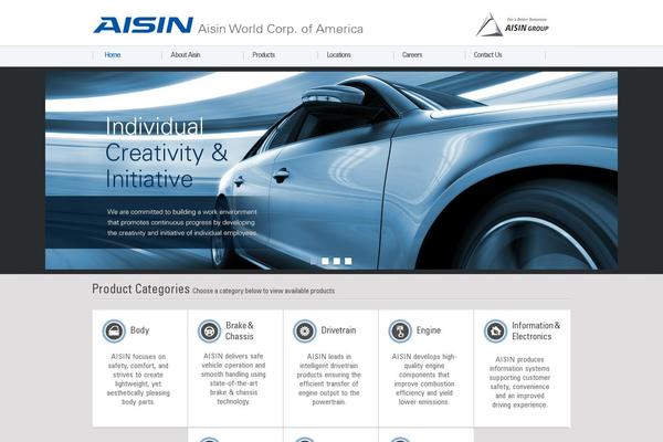 aisin theme websites examples