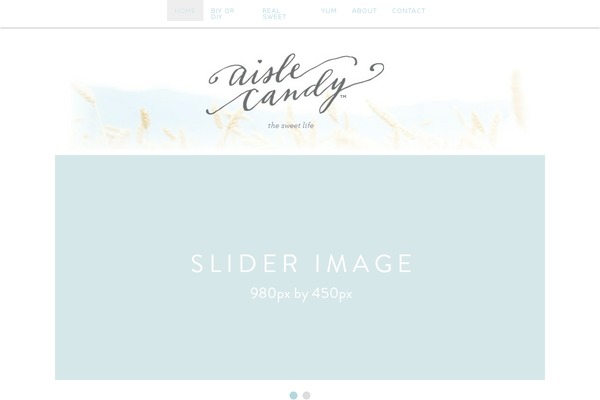 Jacqueline theme site design template sample