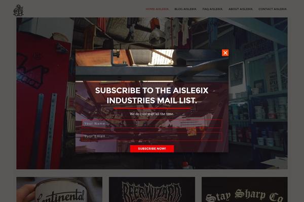 aisle6ix.com site used Notio-wp