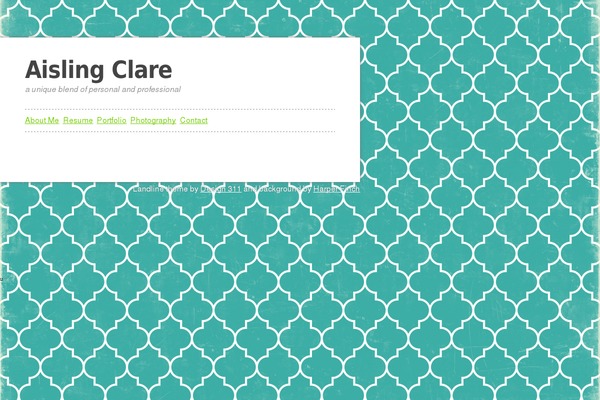 Landline theme site design template sample