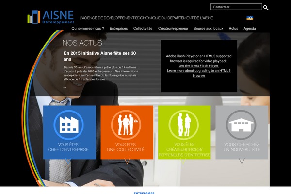 aisne-developpement.com site used Aisnedev