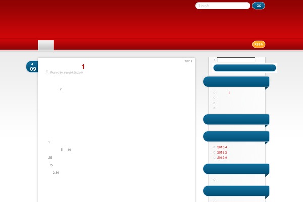 RedBel theme site design template sample