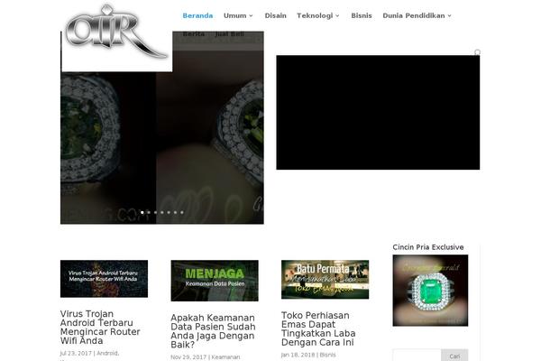 Theron Lite theme site design template sample