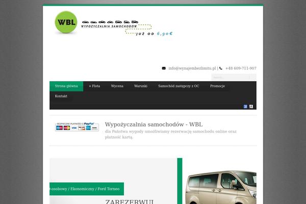 Blue Diamond v1.05 theme site design template sample