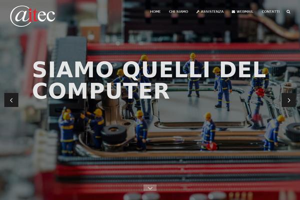 Brick theme site design template sample