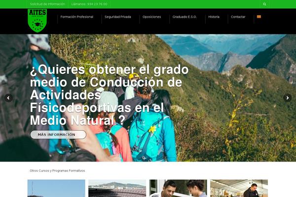 Site using U-course plugin