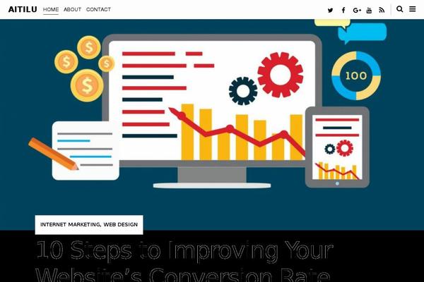 Themify-infinite theme site design template sample