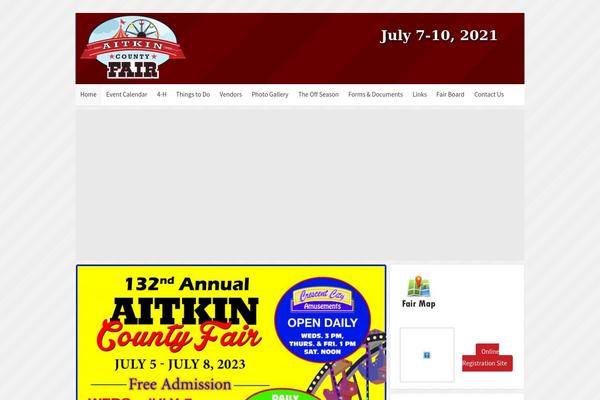 aitkincountyfair.com site used Aitkinfair