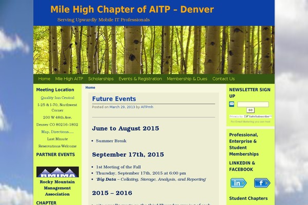 Site using Aspen Shortcodes and Widgets plugin