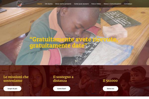 Goodwish theme site design template sample