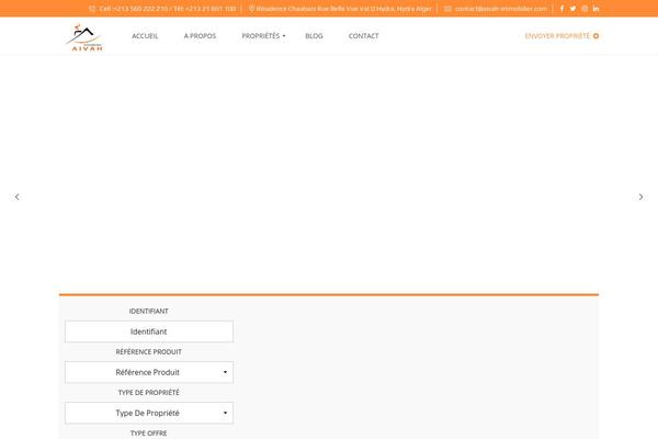 MyHome theme site design template sample
