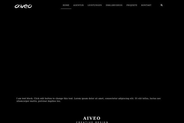 Oscend theme site design template sample