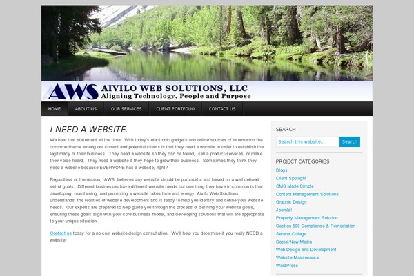 Site using WP Construction Mode plugin