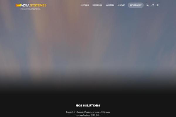 aixia theme websites examples