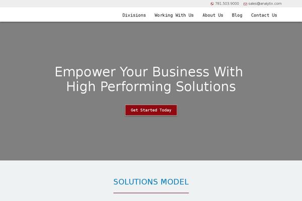 Corporate theme site design template sample