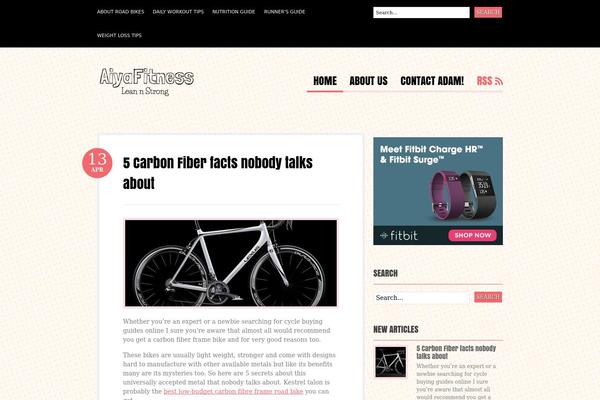 Bueno theme site design template sample