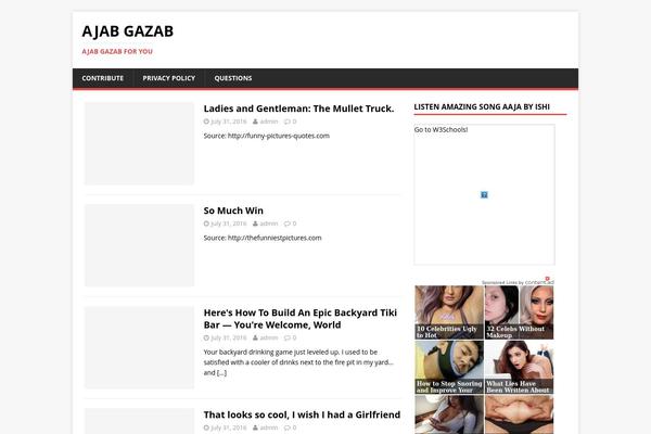 MH Purity lite theme site design template sample