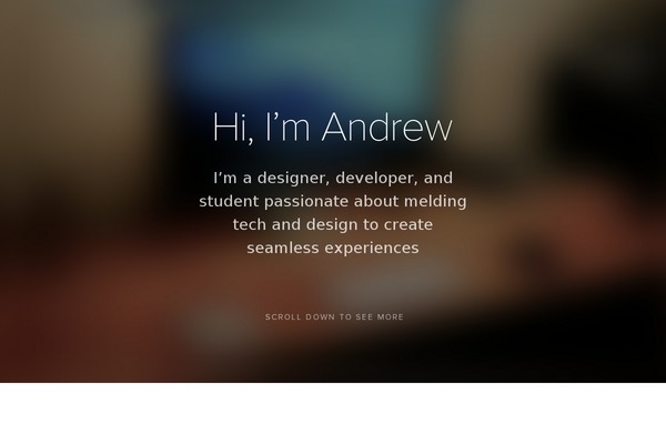 Supernova theme site design template sample