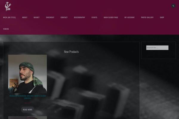 Jamsessionchild theme site design template sample