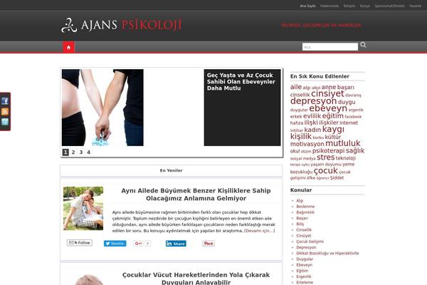 Ap theme site design template sample