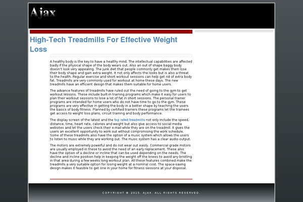 JaS Personal Publisher theme site design template sample
