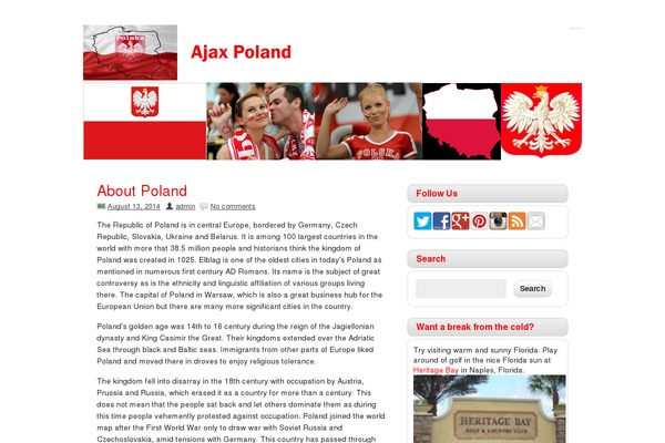 zeeDisplay theme site design template sample