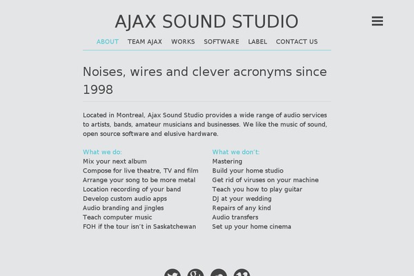 Decode theme site design template sample