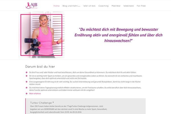 ajb-healthfitness.com site used Spacious Pro