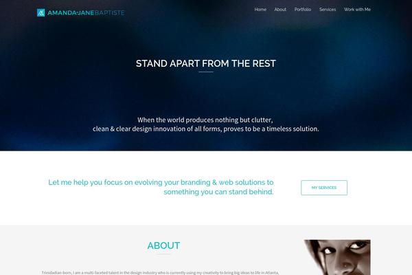 Sydney theme site design template sample