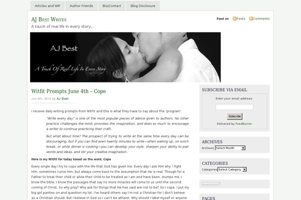 Misty Look theme site design template sample