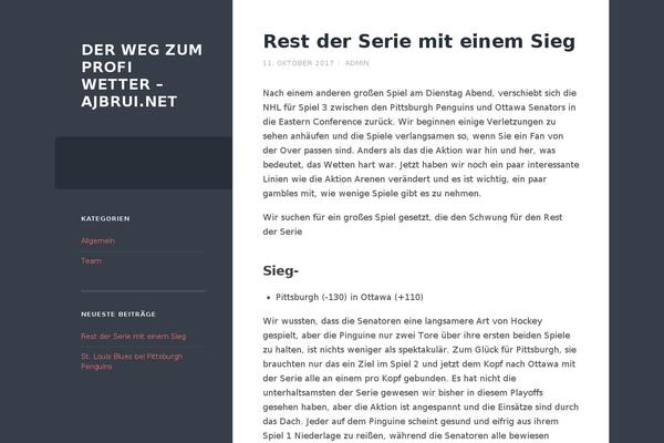Wilson theme site design template sample