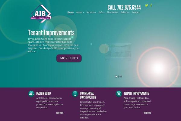 Fusion theme site design template sample