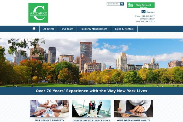 ajclarkenyc.com site used Ajclarke