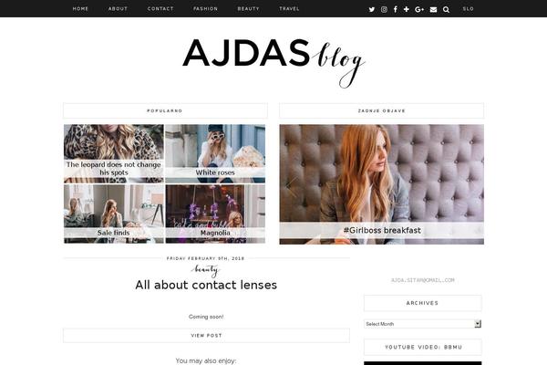 ajdas.com site used Pipdig-aquae