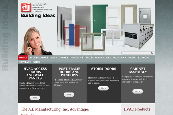 ajdoor.com site used Ajmanufacturing