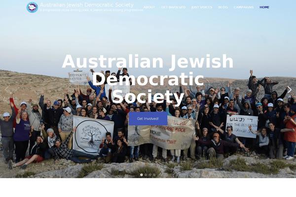 ajds.org.au site used Advocate-child