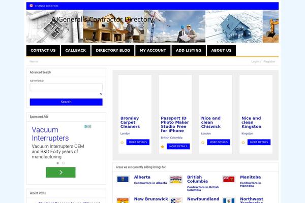 Dt theme site design template sample