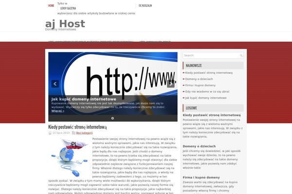 ajhost.pl site used Lumix