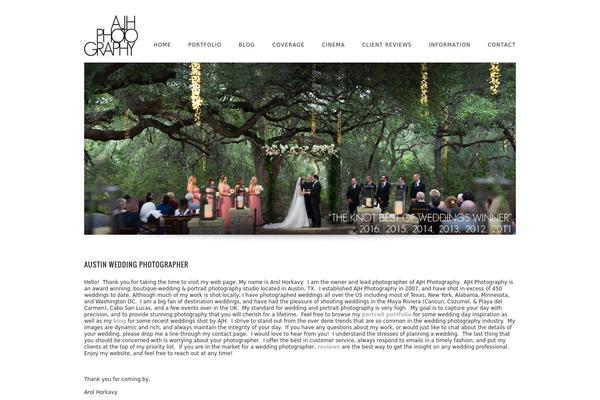 ProPhoto 5 theme site design template sample