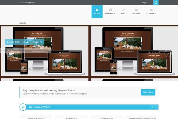 ajithex.com site used Nictitate