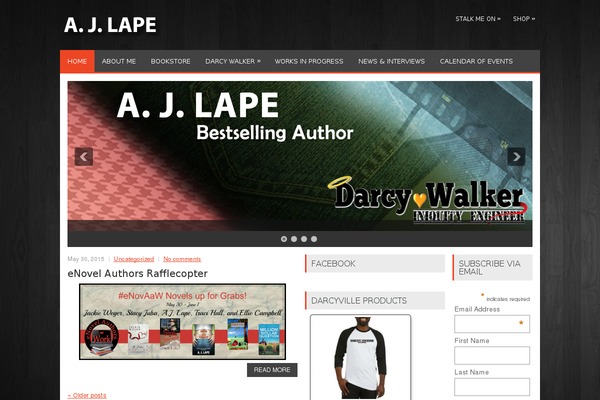Site using CafePress Widget plugin