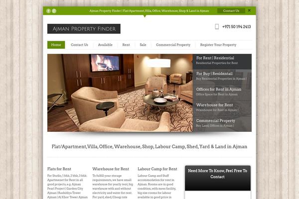 InfoWay theme site design template sample