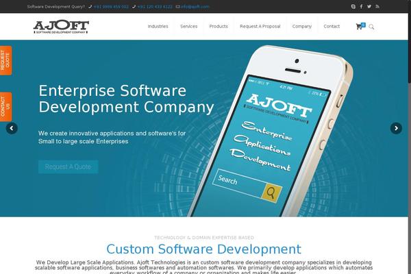 LaunchPad theme site design template sample
