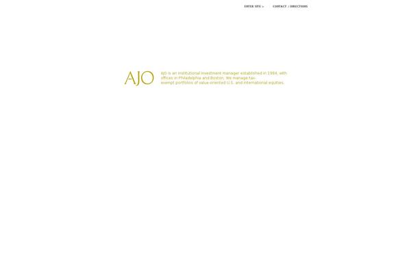 ajopartners.com site used Ajo