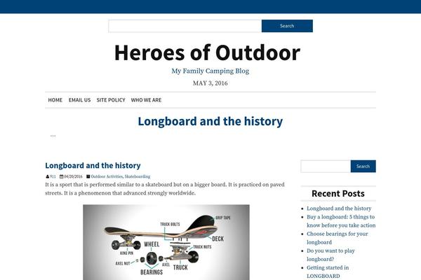 NewsFrame theme site design template sample